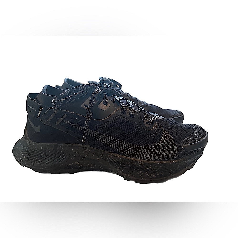 Nike Pegasus Trail 2 Gore-Tex CU2018-001
Black Metallic Dark Grey Women’s Size 7